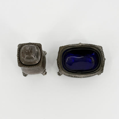 Kingsway Salt Cellar Pepper Shaker