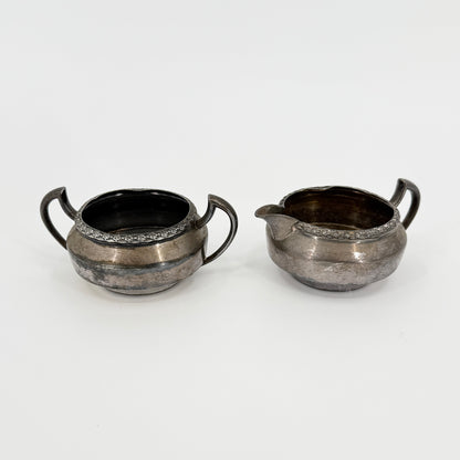 Monarch Sugar Bowl Creamer Set