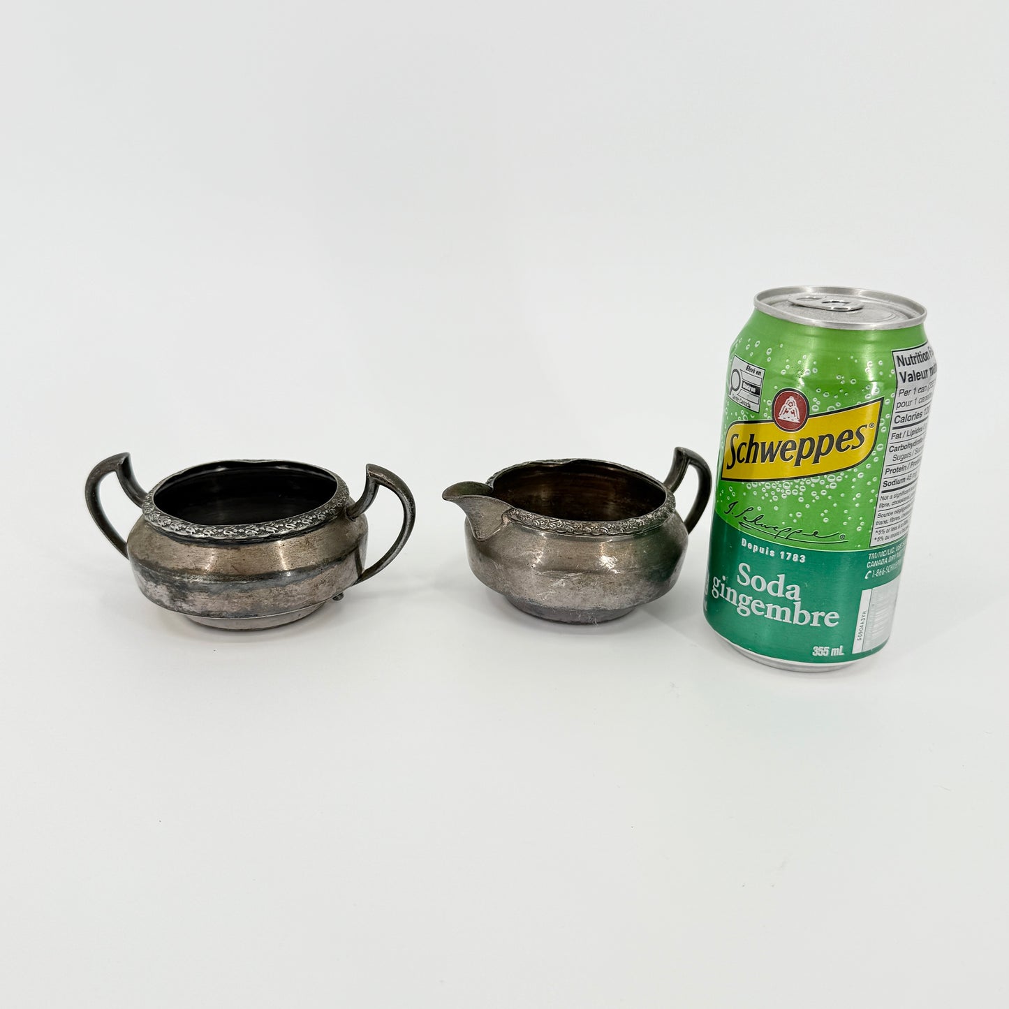 Monarch Sugar Bowl Creamer Set