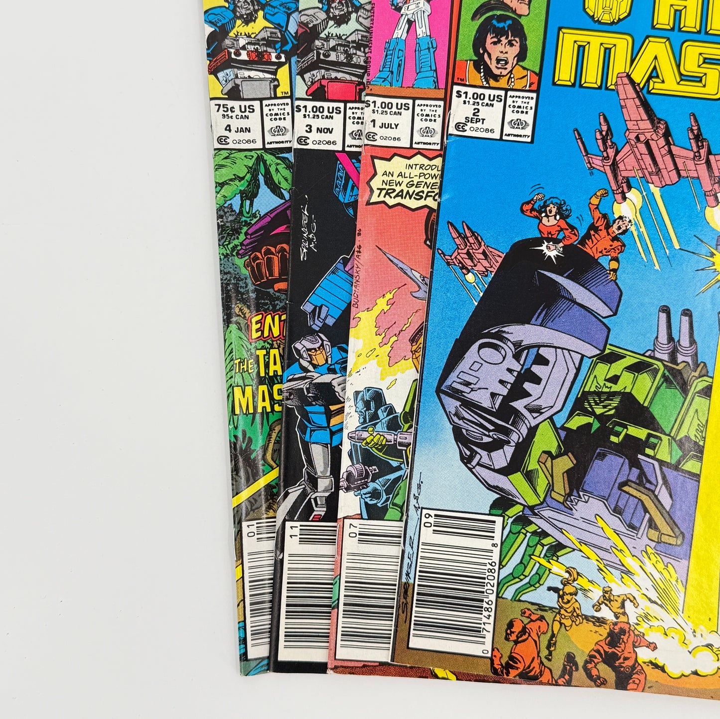 Transformers Headmasters #1-4