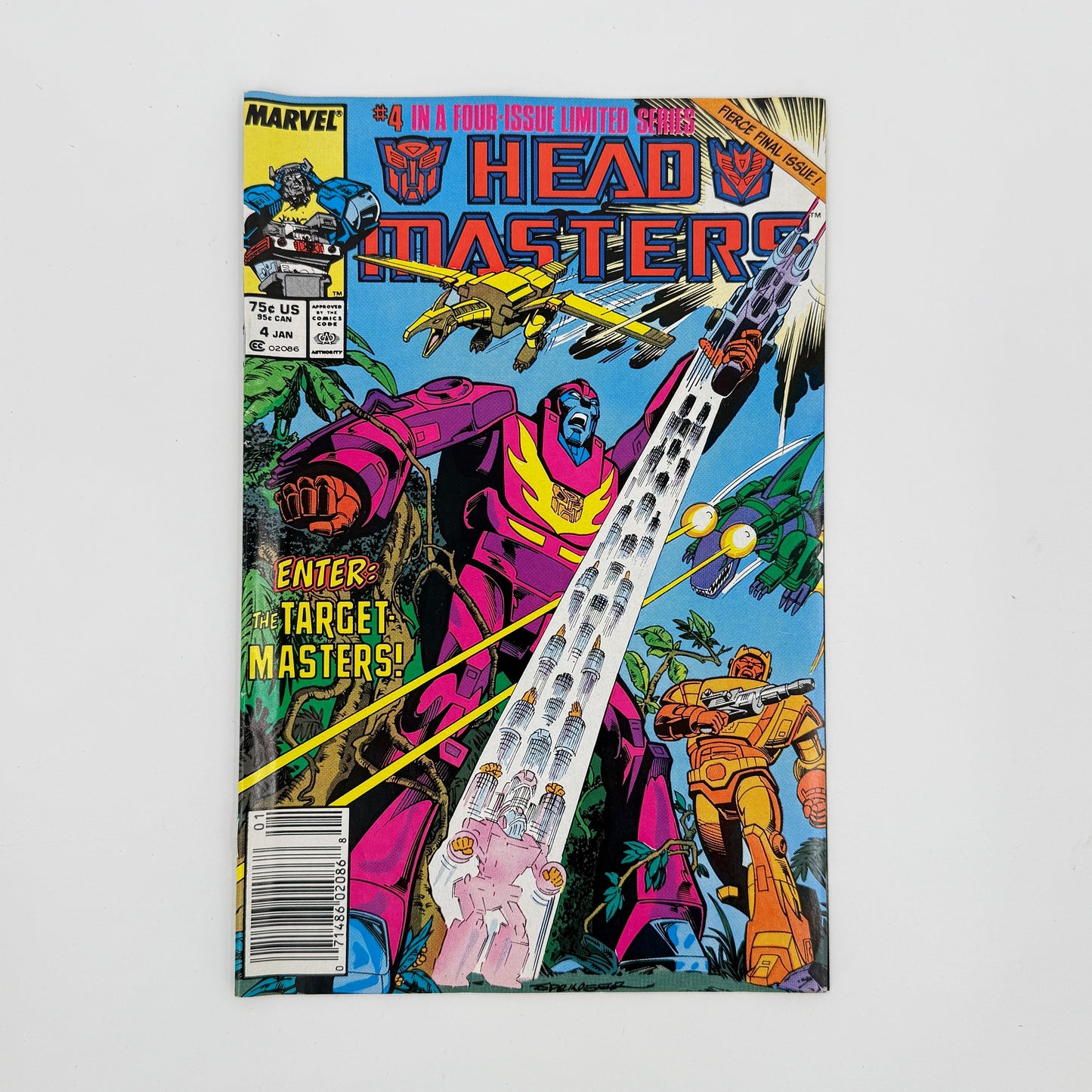 Transformers Headmasters #1-4