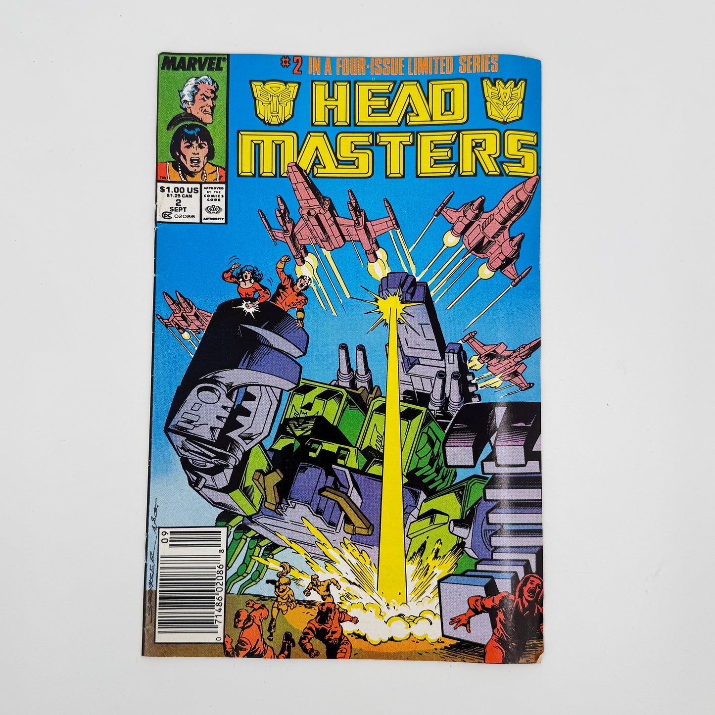 Transformers Headmasters #1-4