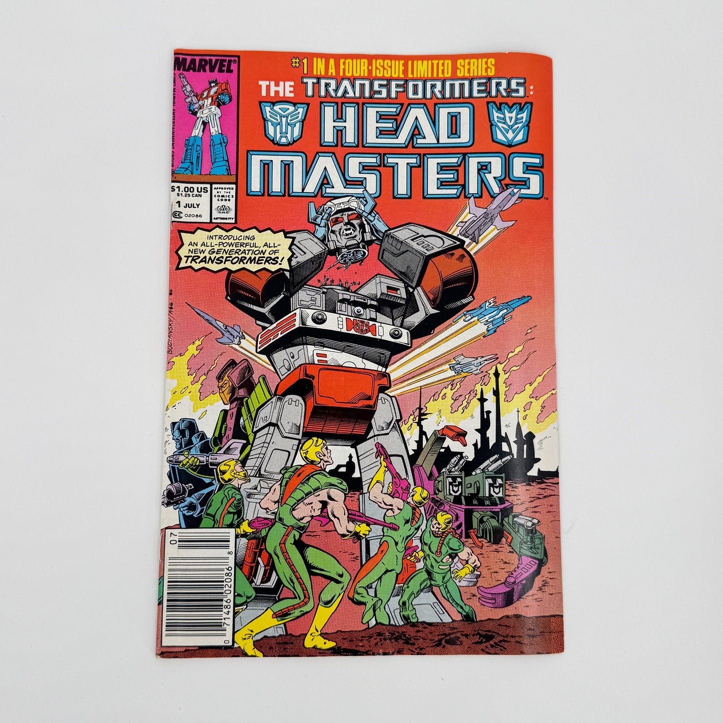 Transformers Headmasters #1-4