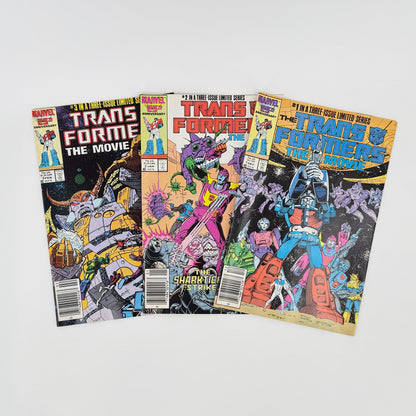 Marvel Transformers The Movie #1-3