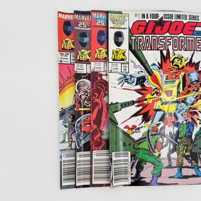 Marvel G.I. Joe and the Transformers #1-4