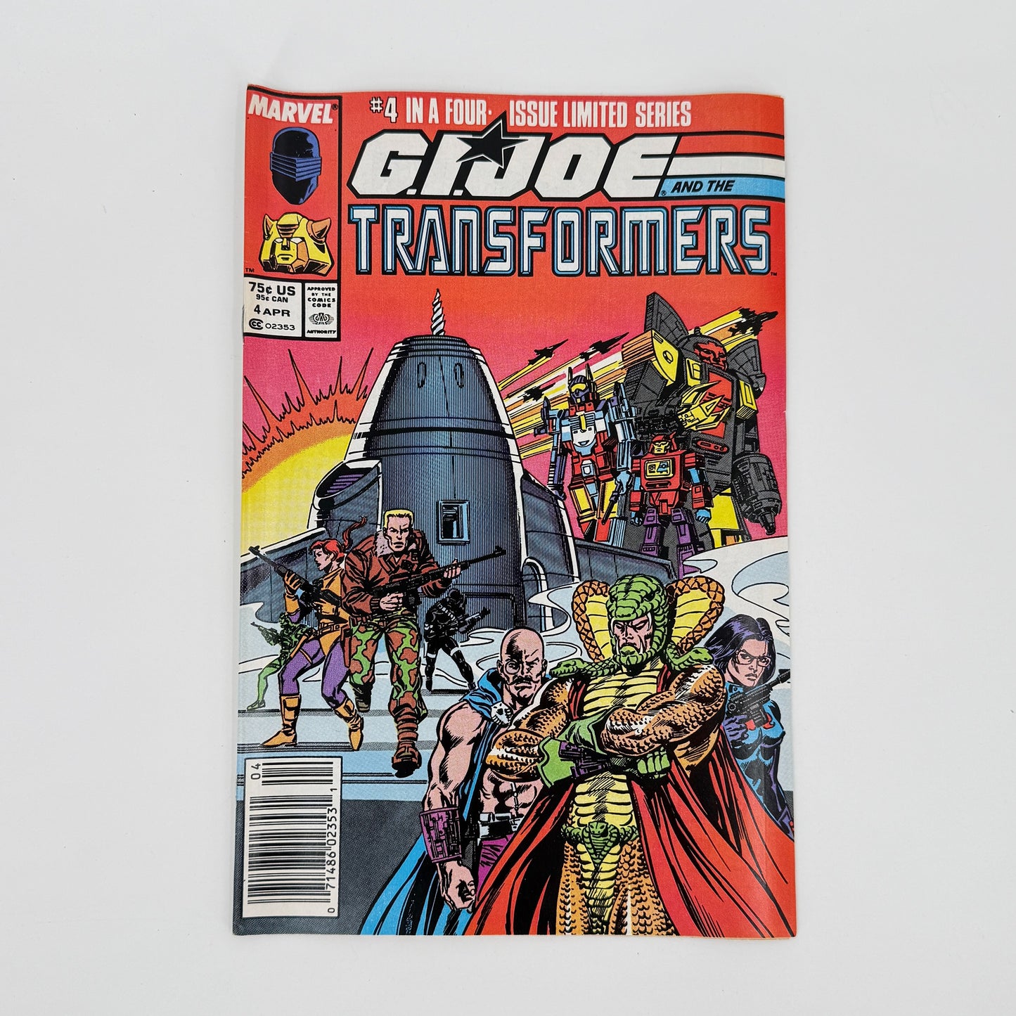 Marvel G.I. Joe and the Transformers #1-4