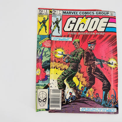 Marvel G.I. Joe  #5 #7