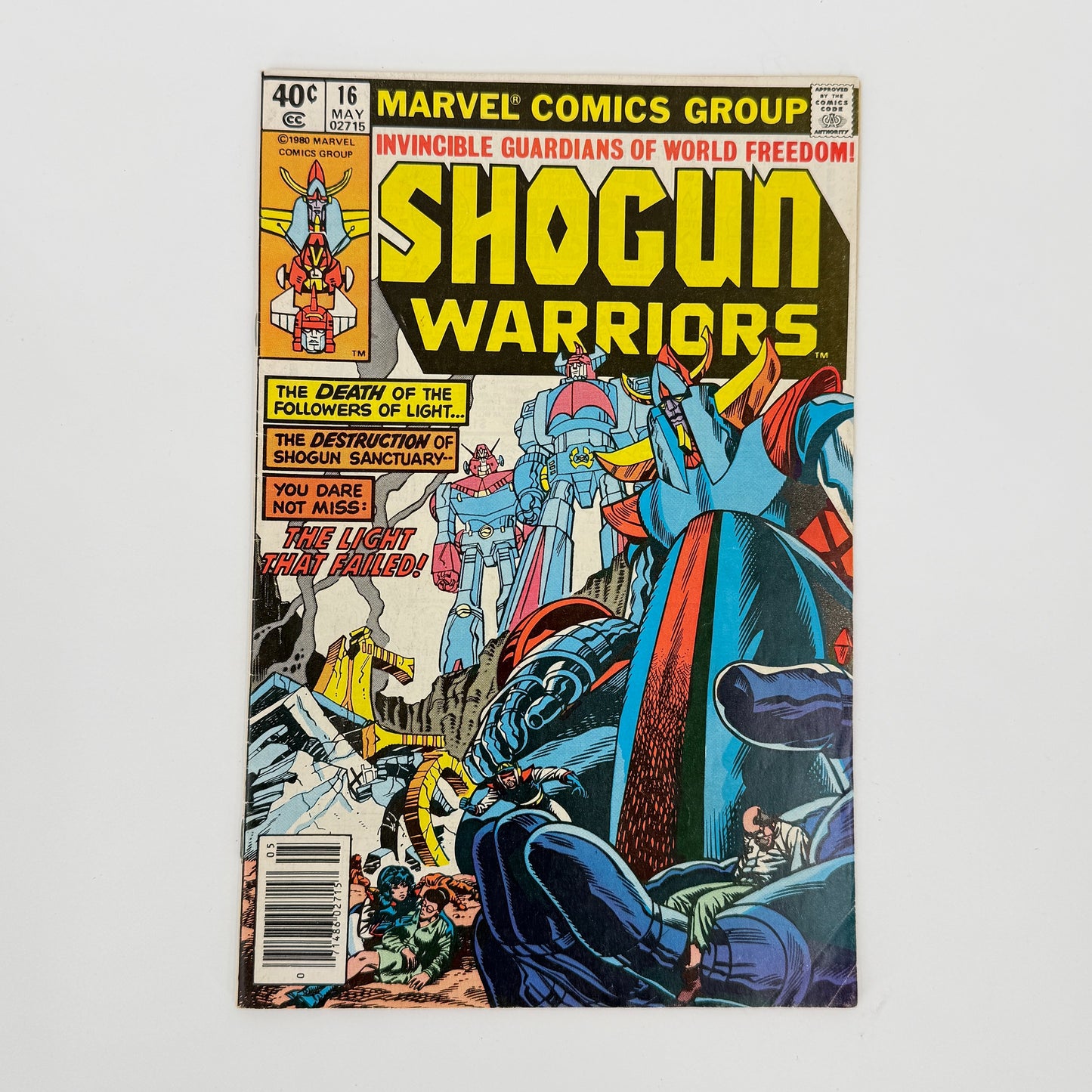 Marvel Shogun Warriors 1979 1980 Lot