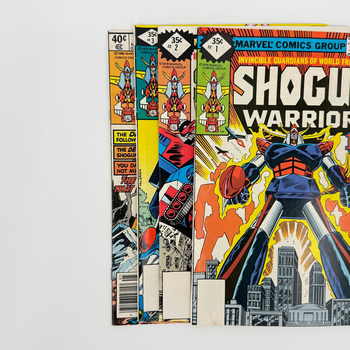 Marvel Shogun Warriors 1979 1980 Lot