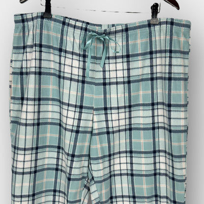 Carisma plaid fleece pants