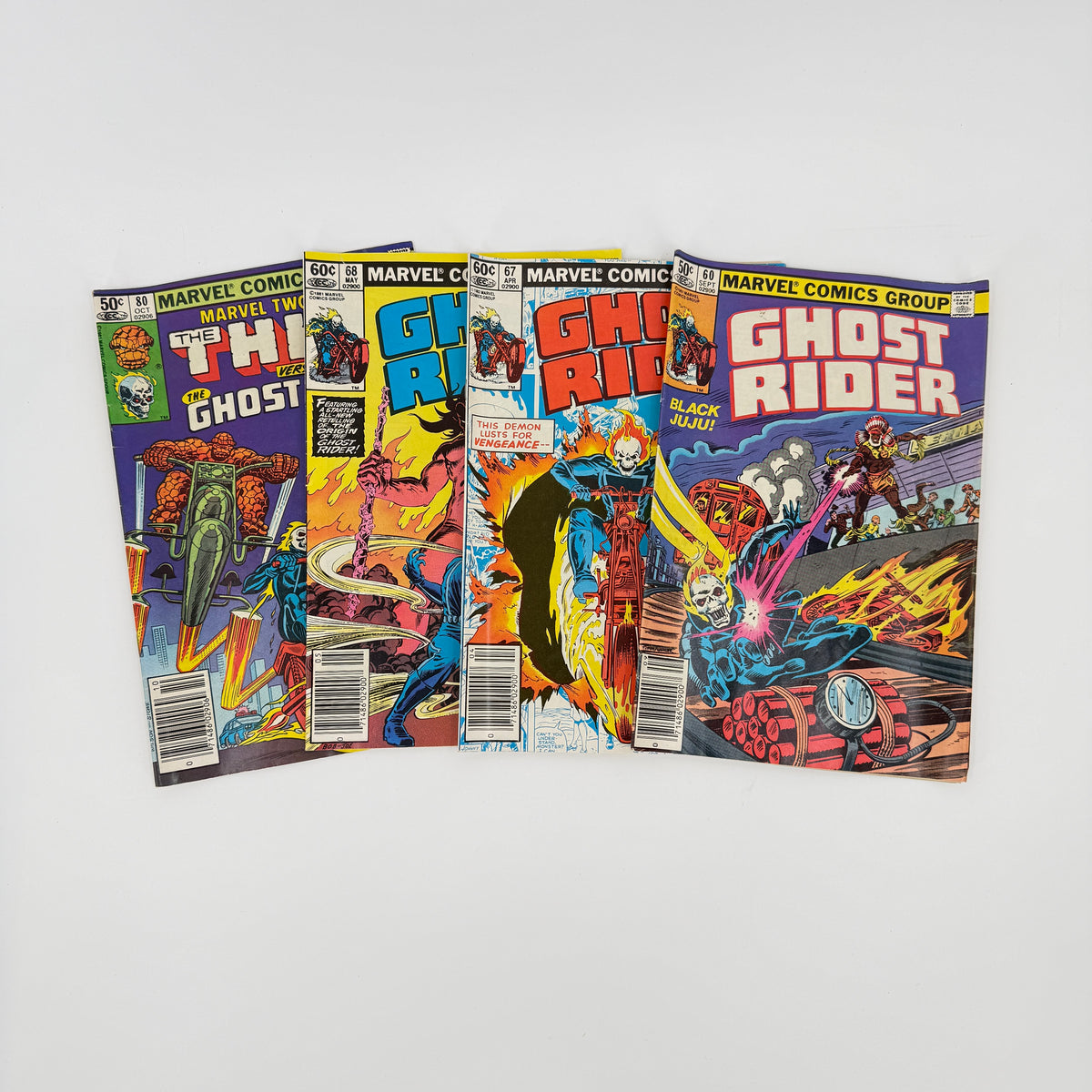 Marvel Ghost Rider Comic Lot 1981–1982