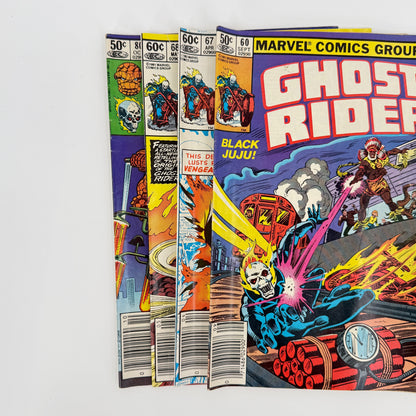 Marvel Ghost Rider Comic Lot 1981–1982