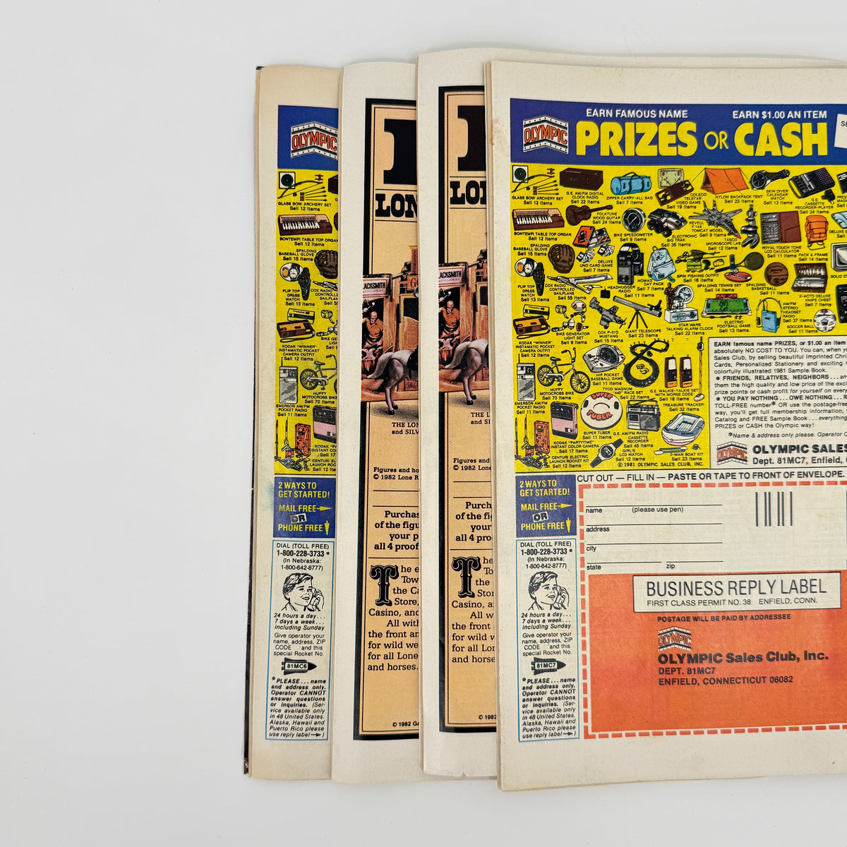 Marvel Ghost Rider Comic Lot 1981–1982