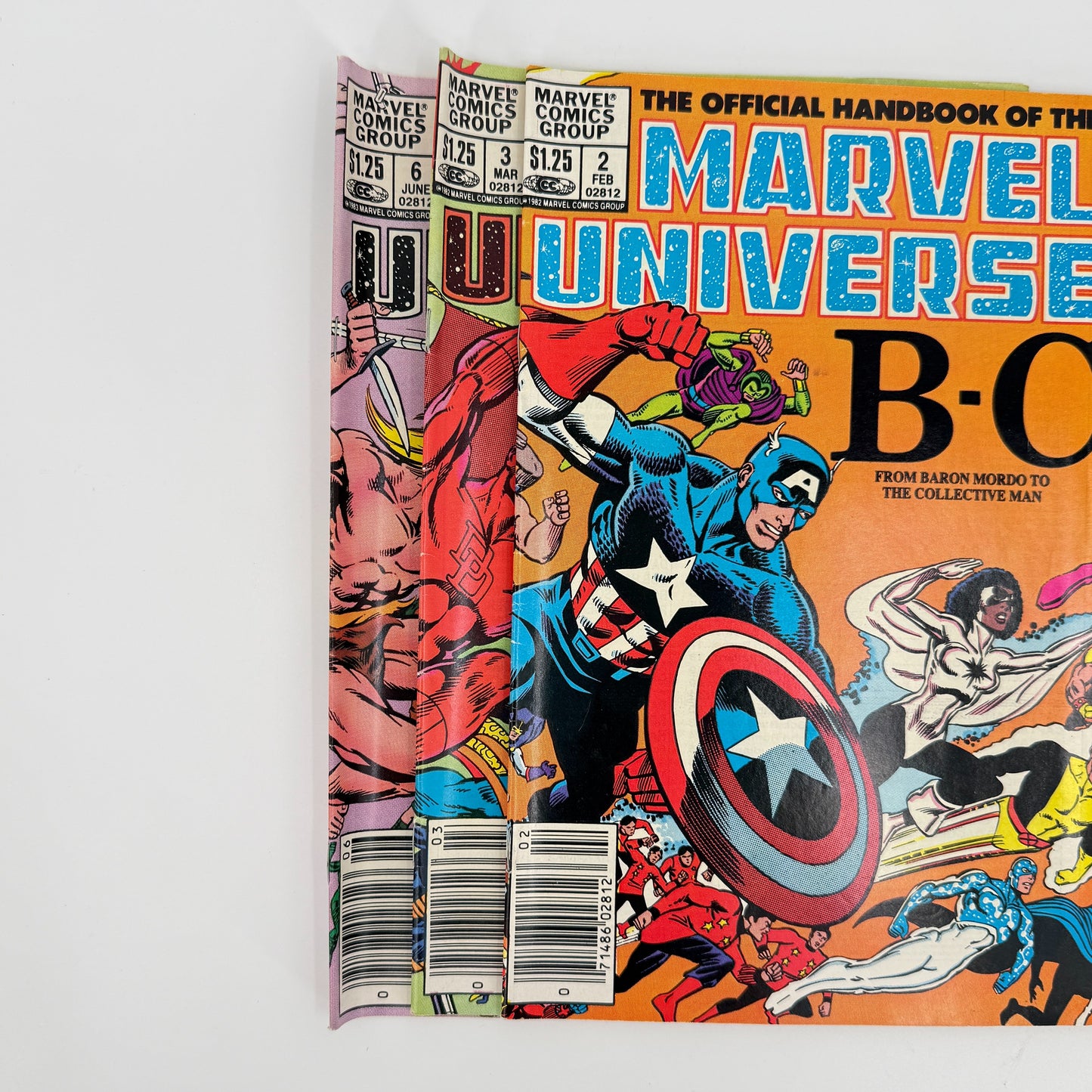 Marvel Handbook 1983 Lot