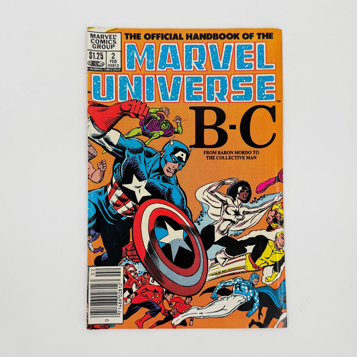 Marvel Handbook 1983 Lot