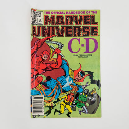 Marvel Handbook 1983 Lot