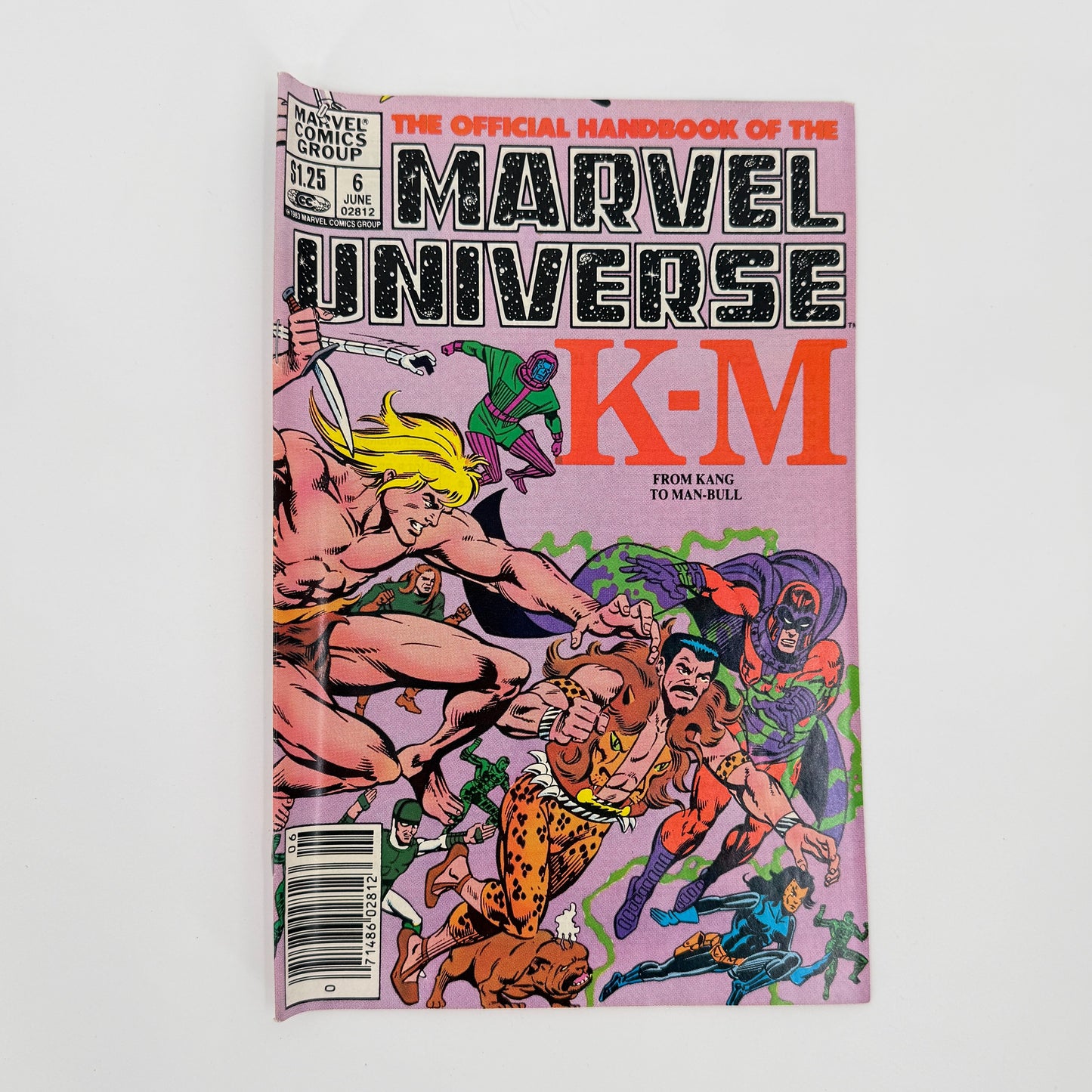 Marvel Handbook 1983 Lot