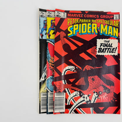 Marvel Spider-Man 1983 Lot