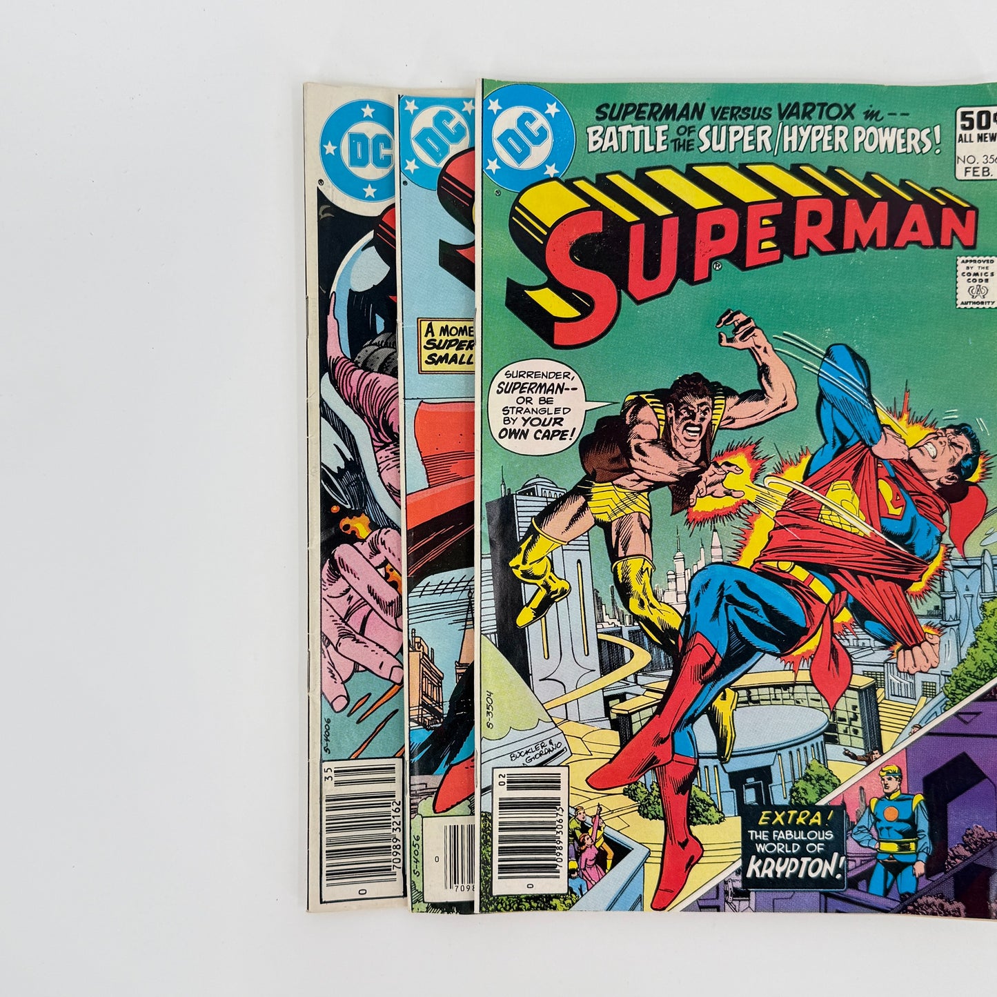 DC Superman 1981 1983 Comic Lot