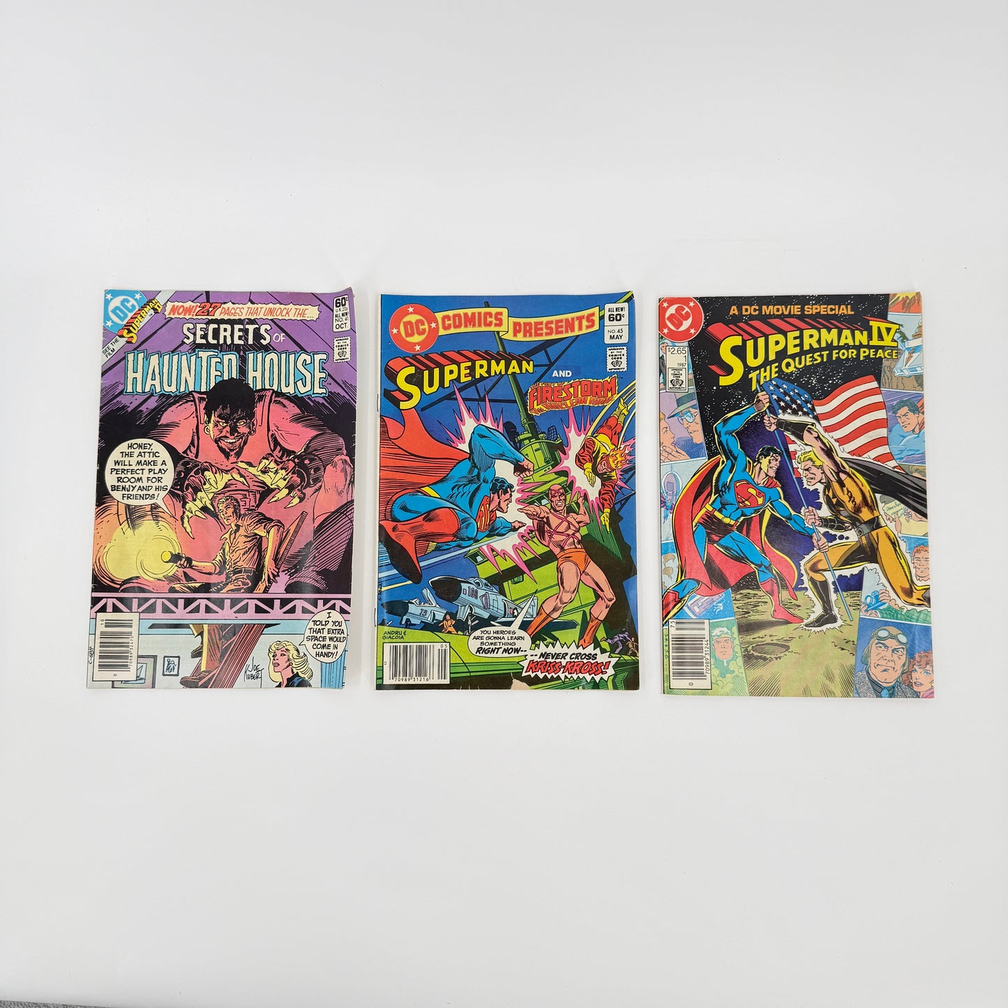 DC Superman 1981 1982 1987 Comic Lot