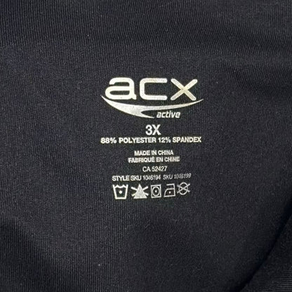 ACX Laser Cut Capri Leggings