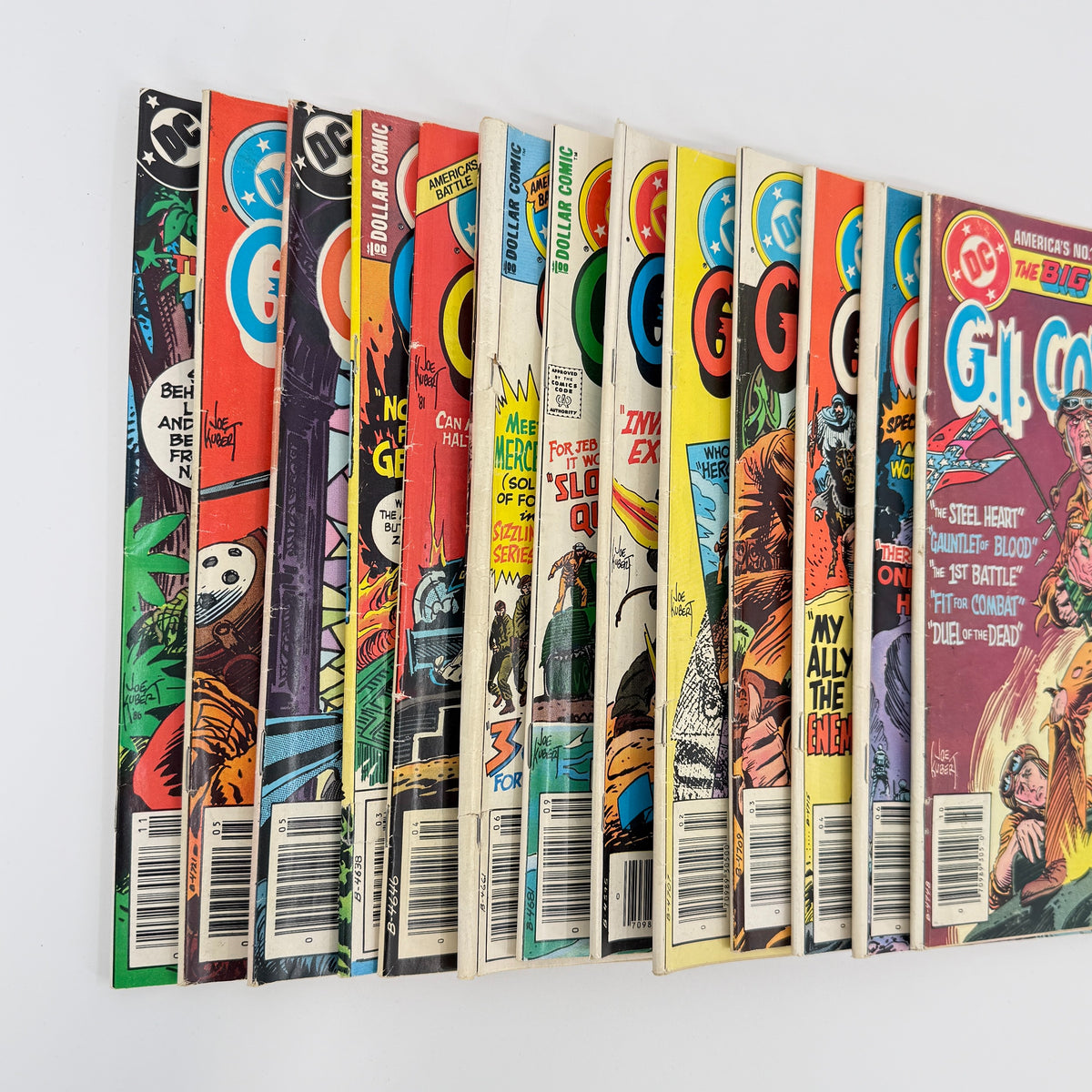 GI Combat #239-286 13 Comic Lot