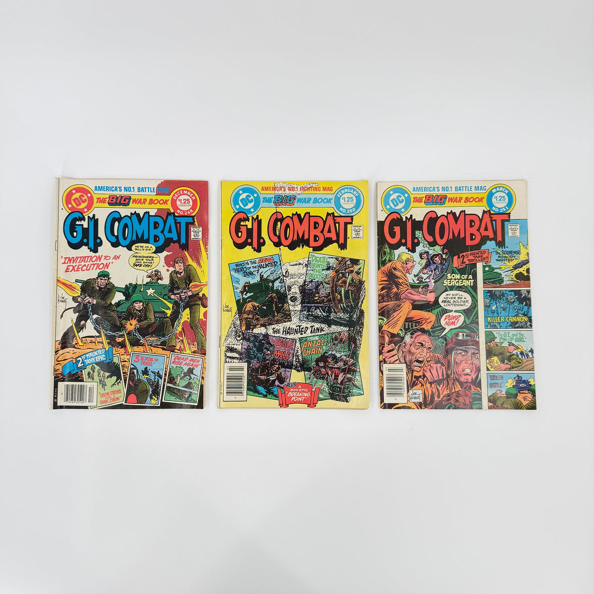 GI Combat #239-286 13 Comic Lot
