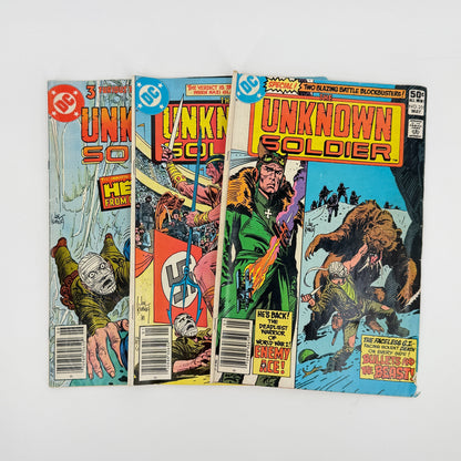 DC The Unknown Soldier #251 #259 #264
