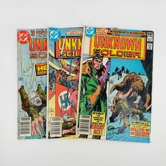 DC The Unknown Soldier #251 #259 #264
