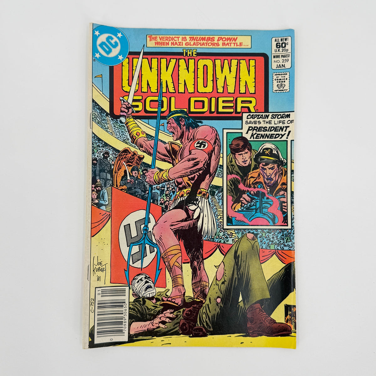 DC The Unknown Soldier #251 #259 #264