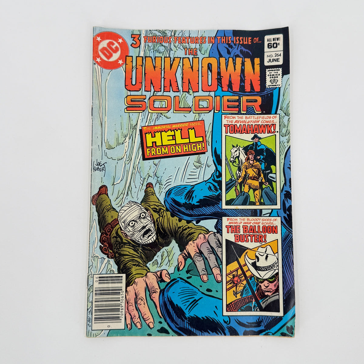 DC The Unknown Soldier #251 #259 #264