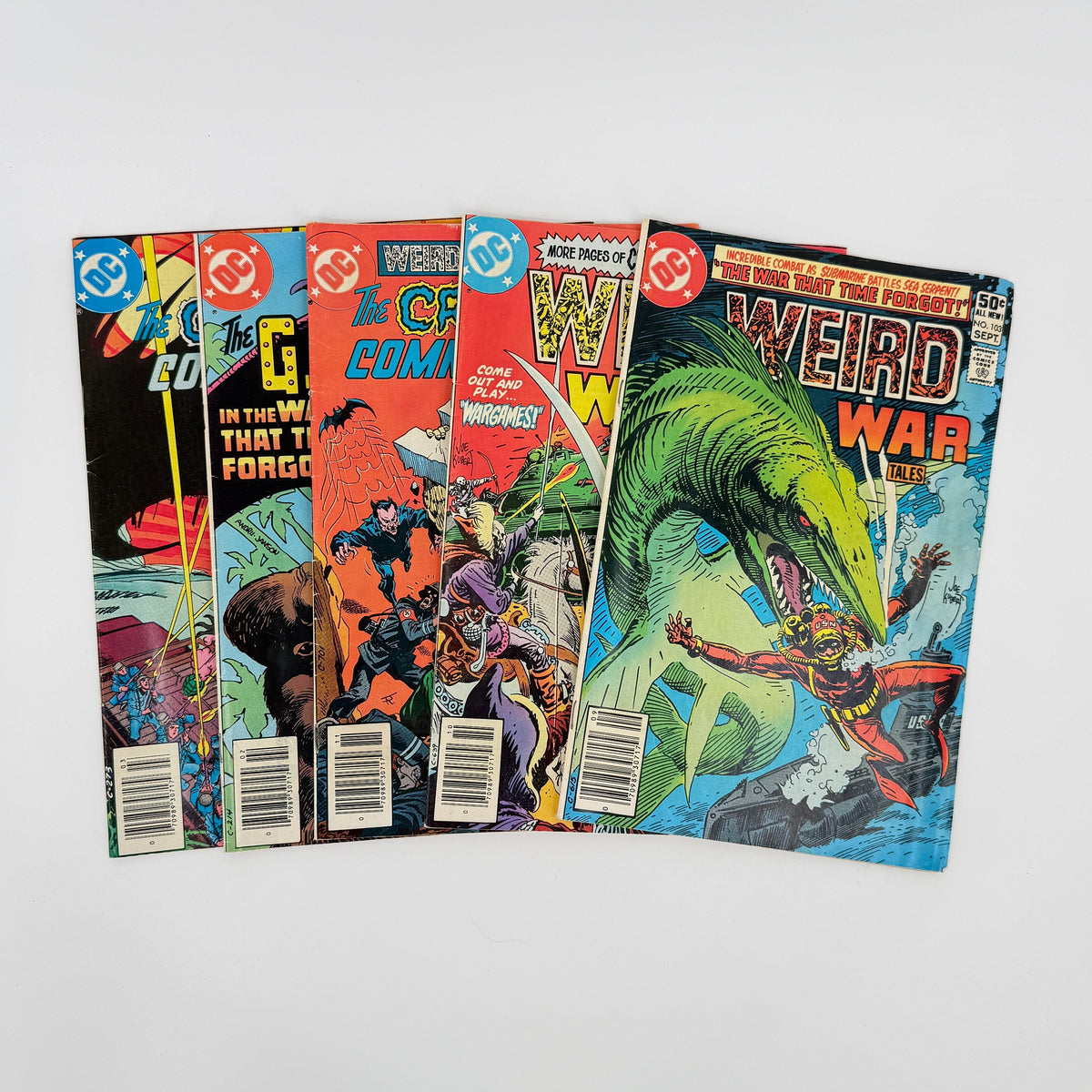 DC War Tales #103 #104 #105 #120 #121