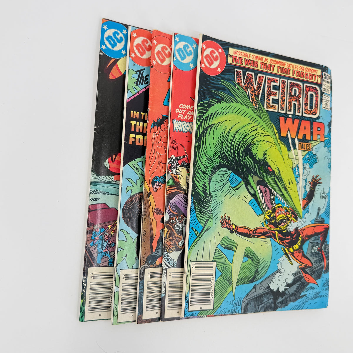 DC War Tales #103 #104 #105 #120 #121