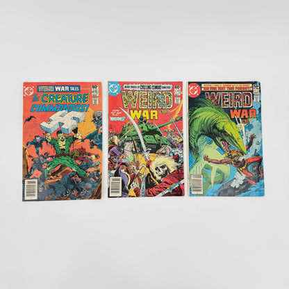 DC War Tales #103 #104 #105 #120 #121