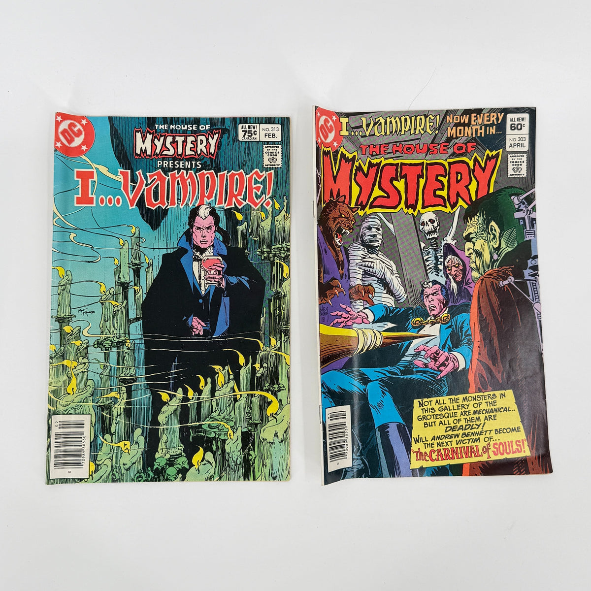 DC Horror Mystery Comic Lot