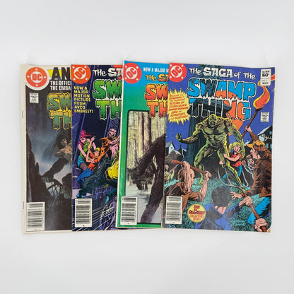 DC Swamp Thing #1 #2 #3 Annual #1