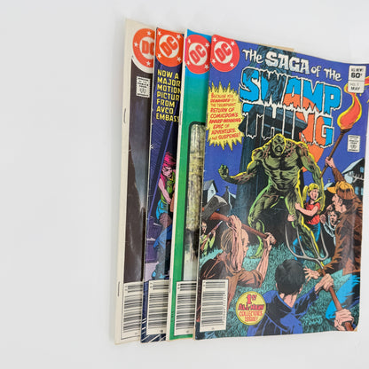 DC Swamp Thing #1 #2 #3 Annual #1