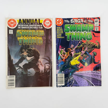 DC Swamp Thing #1 #2 #3 Annual #1