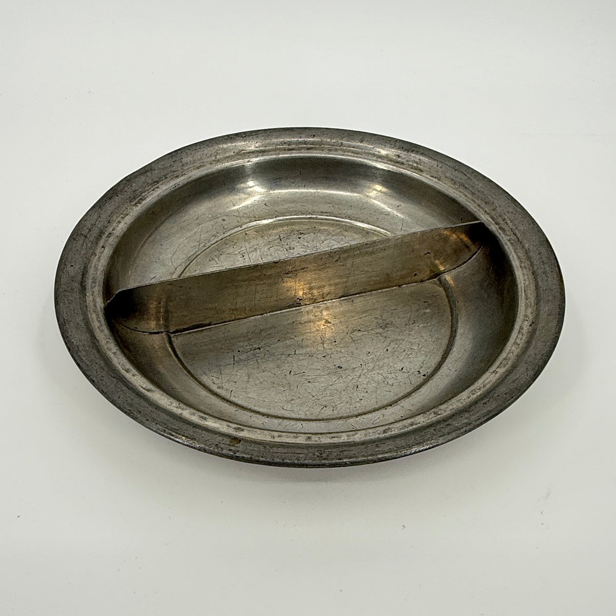 R.H. Macy Pewter Serving Dish
