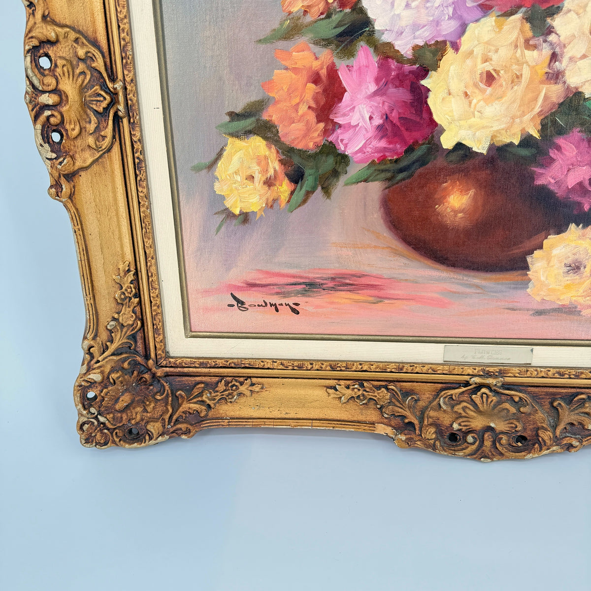 Cole Bowman Floral Painting