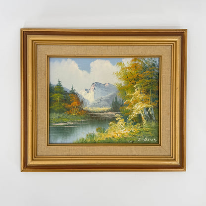 Mountain Landscape Oil