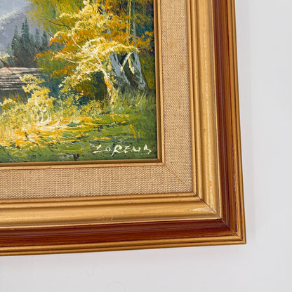 Mountain Landscape Oil