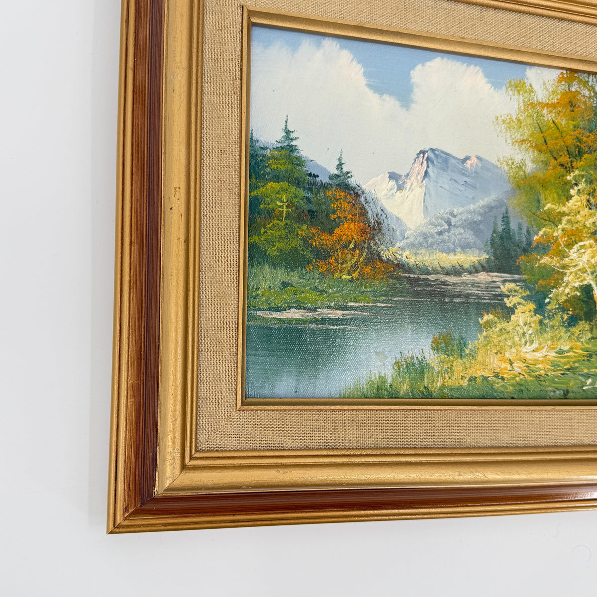 Mountain Landscape Oil