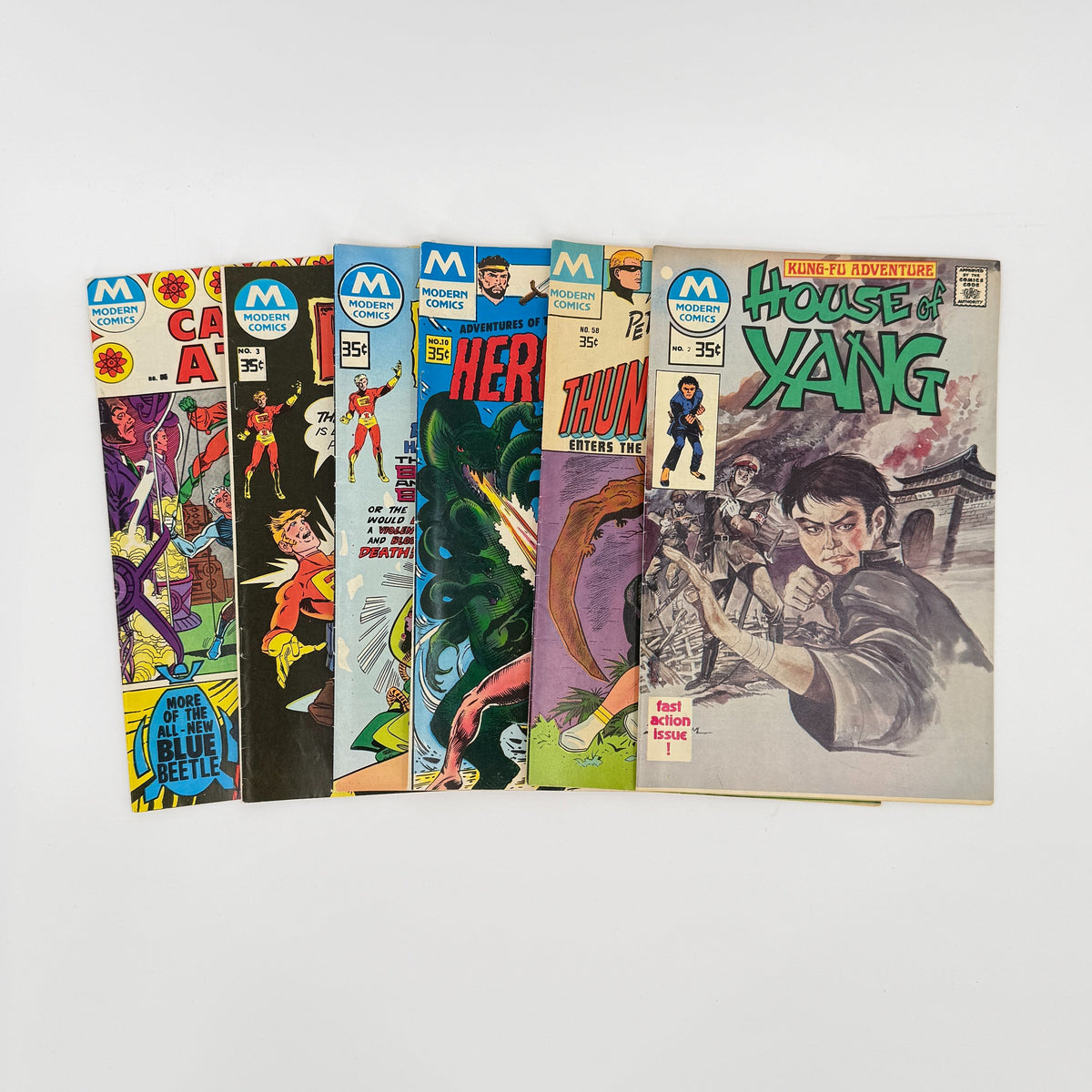 Modern Comics #1 #3 #86 #2 #10 #58