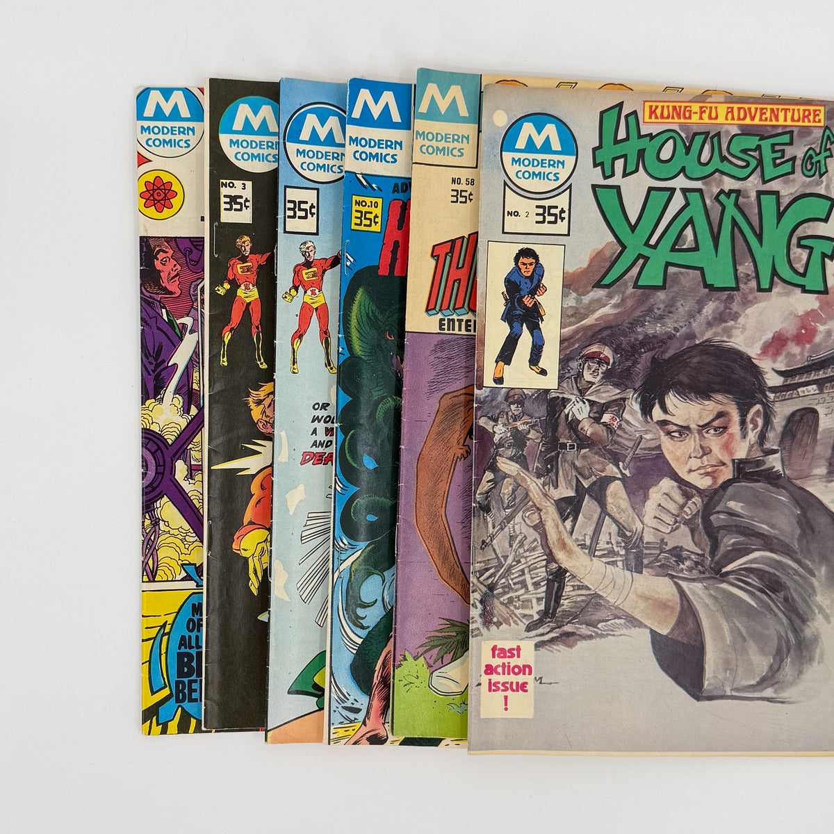 Modern Comics #1 #3 #86 #2 #10 #58