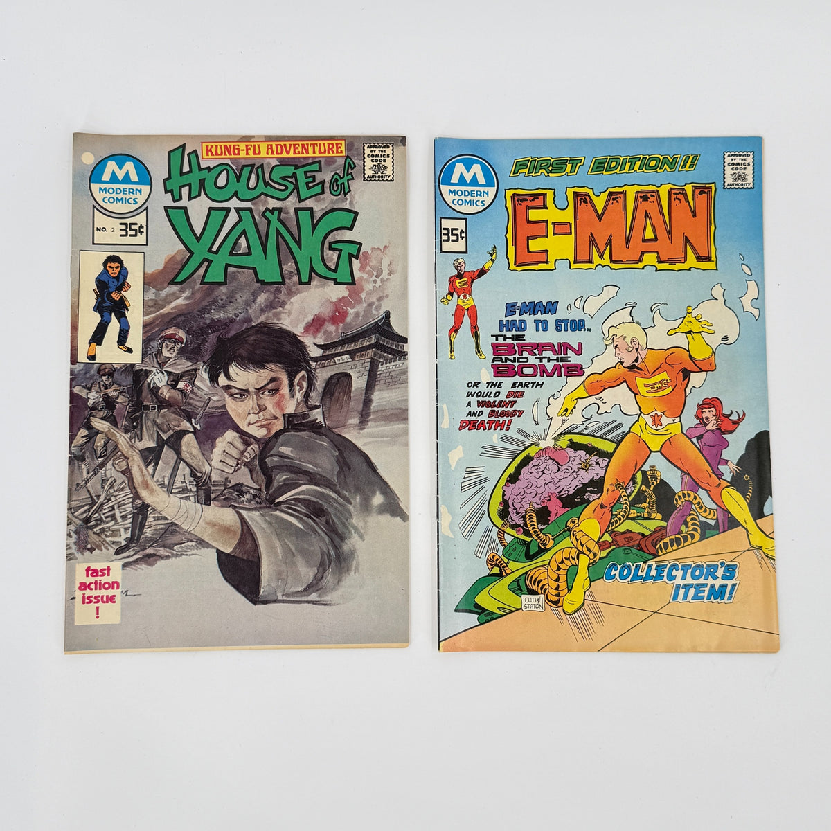 Modern Comics #1 #3 #86 #2 #10 #58