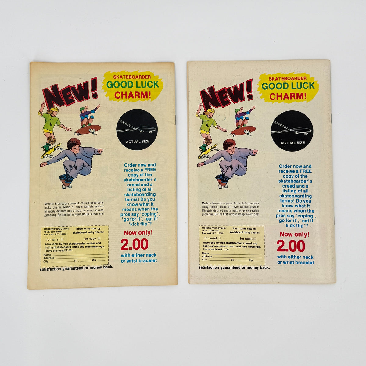 Modern Comics #1 #3 #86 #2 #10 #58