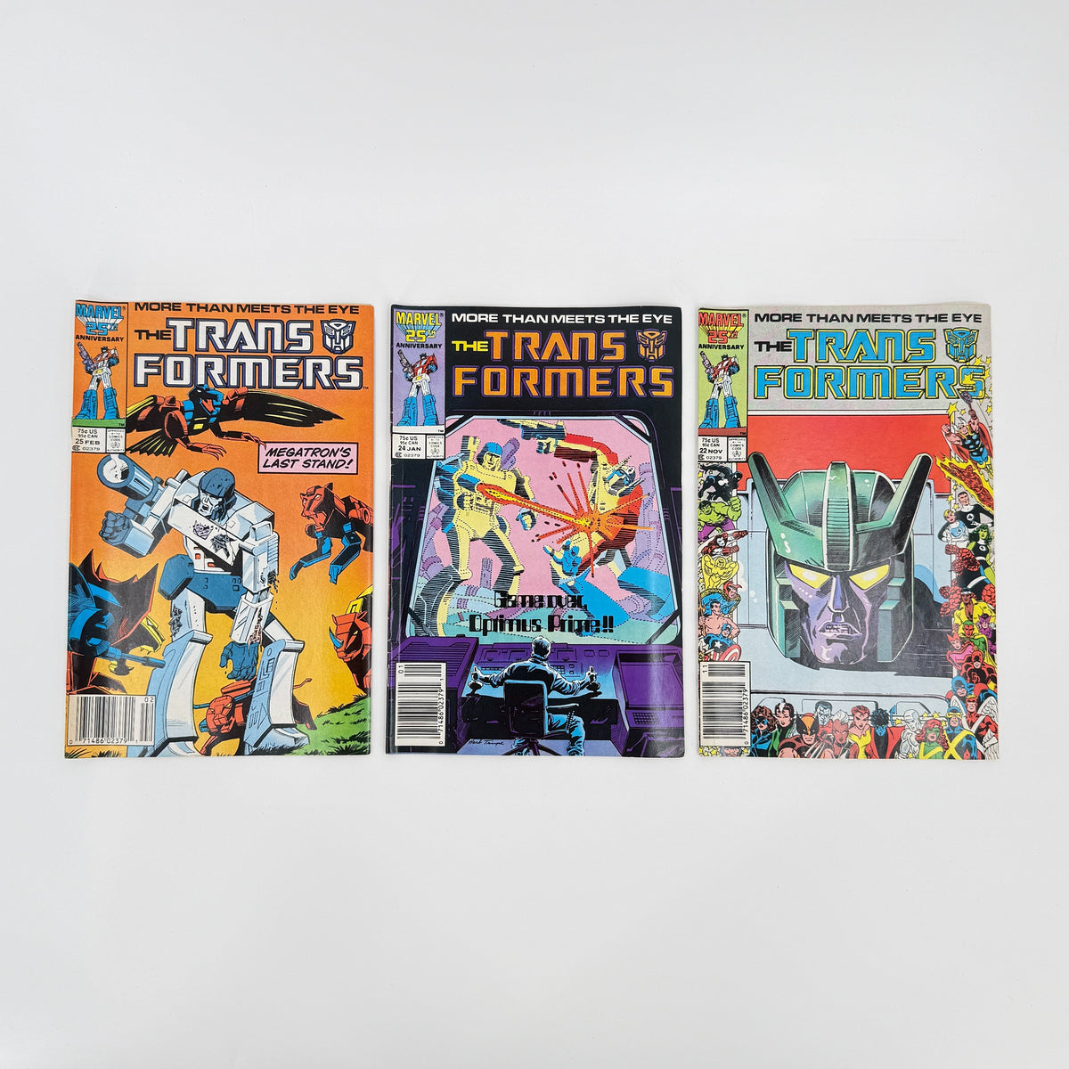 Marvel Transformers #22-43 Comic Lot