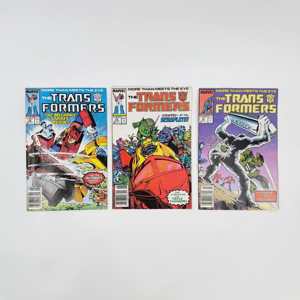 Marvel Transformers #22-43 Comic Lot