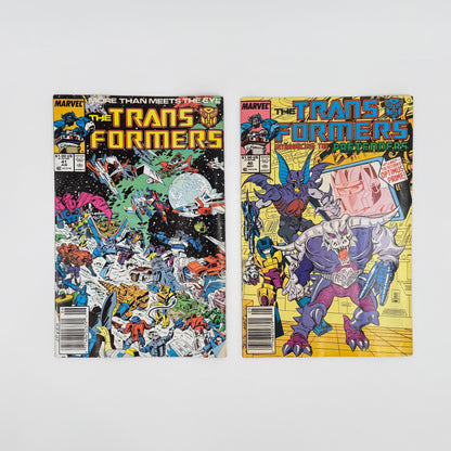 Marvel Transformers #22-43 Comic Lot